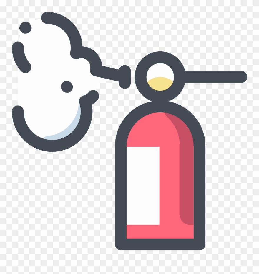 Foam Fire Extinguisher Icon - Fire Extinguisher Icon Png Clipart