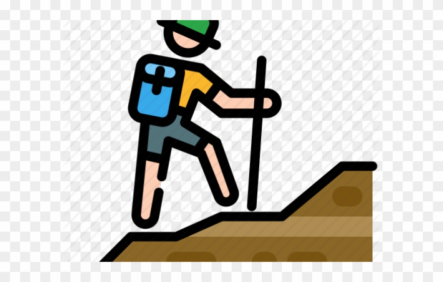 Football Clipart Hike - Outdoor Sport Icon - Png Download