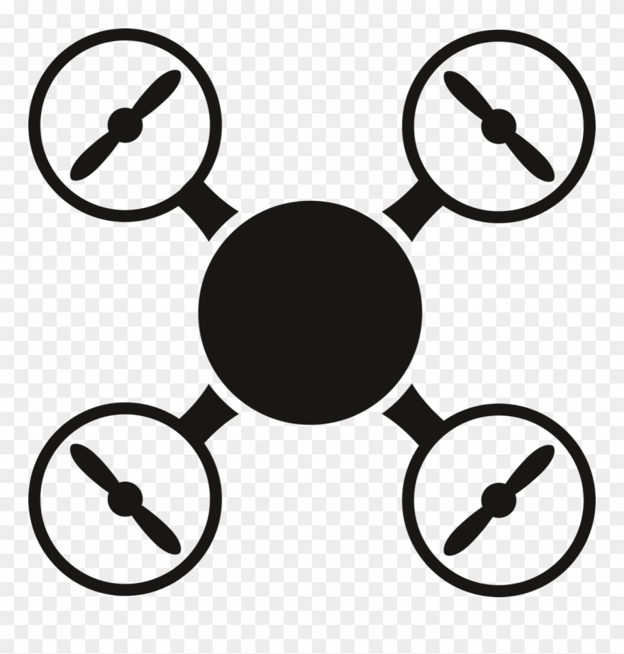 Stacks Image - Red Drone Icon Clipart