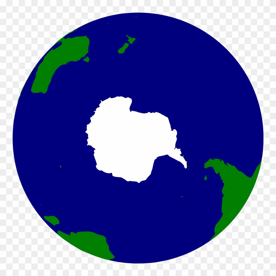 Southern Hemisphere Of Earth Clipart