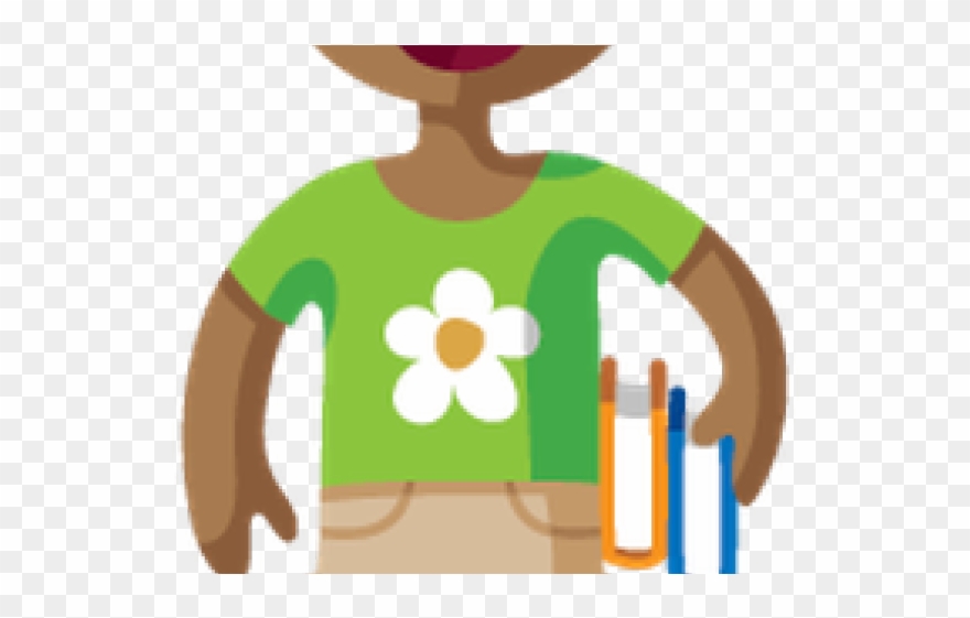 School Kids Clipart - Illustration - Png Download