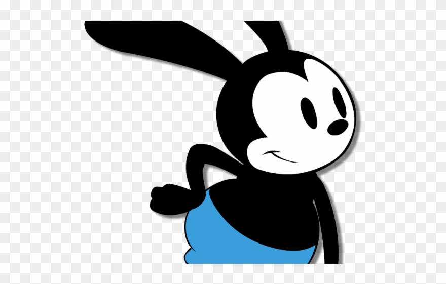 Oswald The Lucky Rabbit Clipart Art - Disney Ciekawostki - Png Download