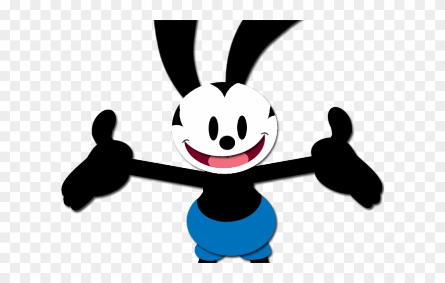 Oswald The Lucky Rabbit Clipart Transparent - Disney Oswald Svg - Png Download