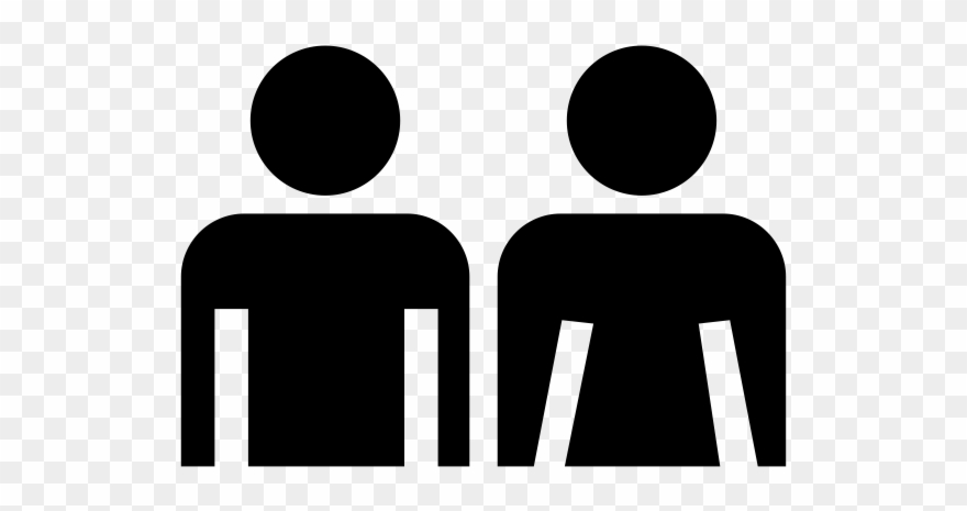 People - Two Person White Png Clipart