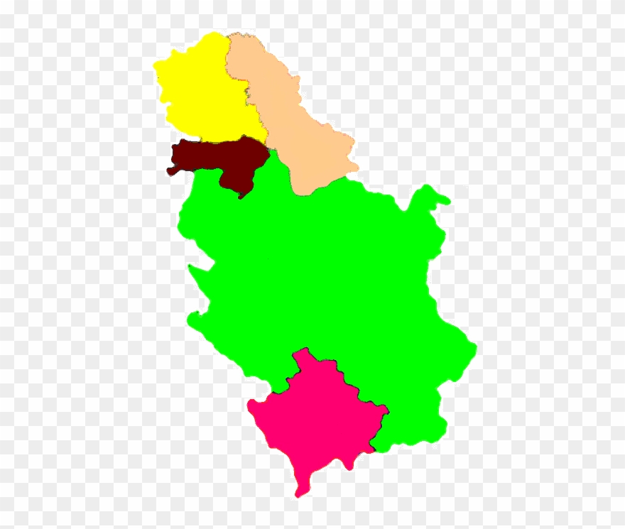 Serbian Municipalities In Kosovo Clipart
