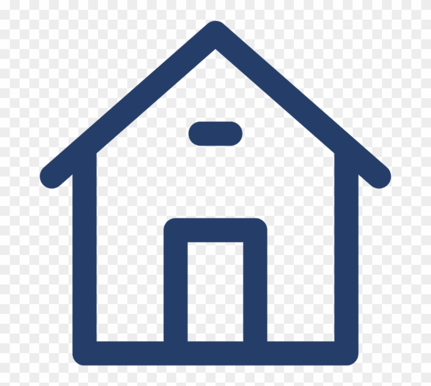 Pacific Ridge Homepage - Small Home Icon Png Clipart