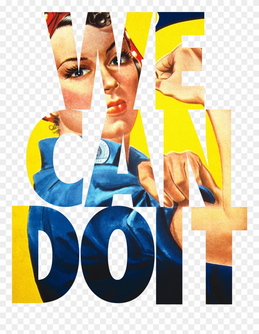 The "we Can Do It" Poster Is Inspired By The Iconic - Ancient Households Of The Americas: Conceptualizing Clipart