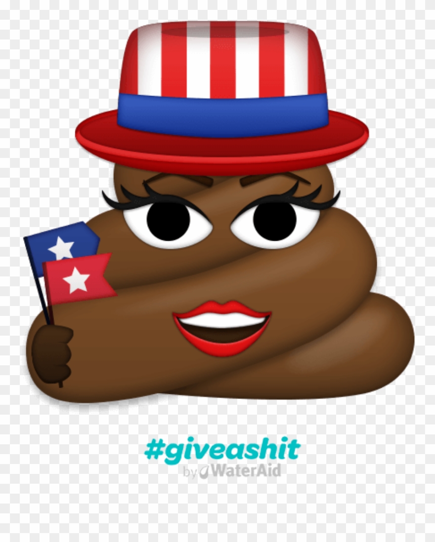 Photo - Wateraid - Poop Emoji With Sombrero Clipart