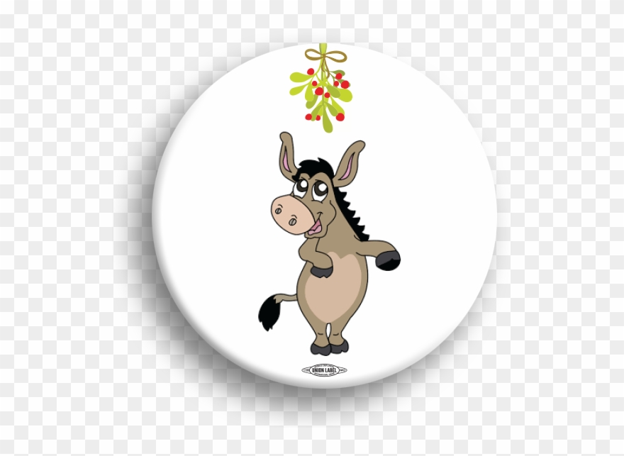 Funny Donkey Cartoon Clipart