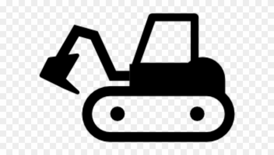 Bulldozer Symbol Clipart