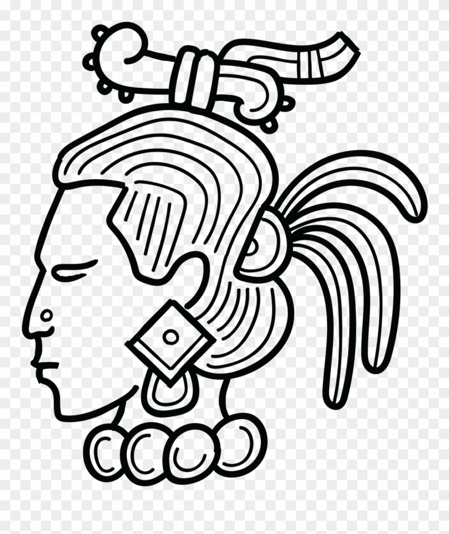 Mayas A Group Of Indigenous People In An Area That - Illustration Clipart