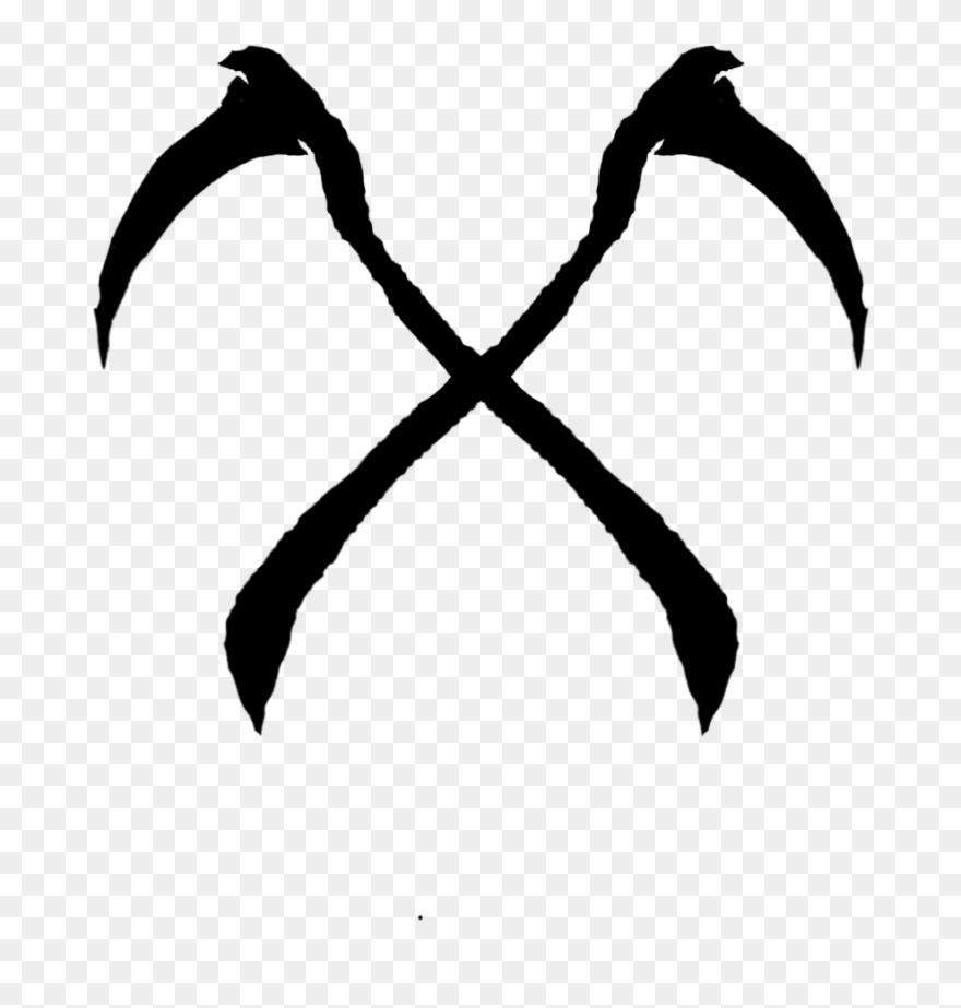My Scythes - Silhouette Clipart