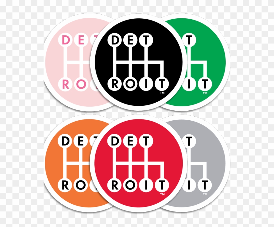 6 Randomly Assorted - Made In Detroit Clipart