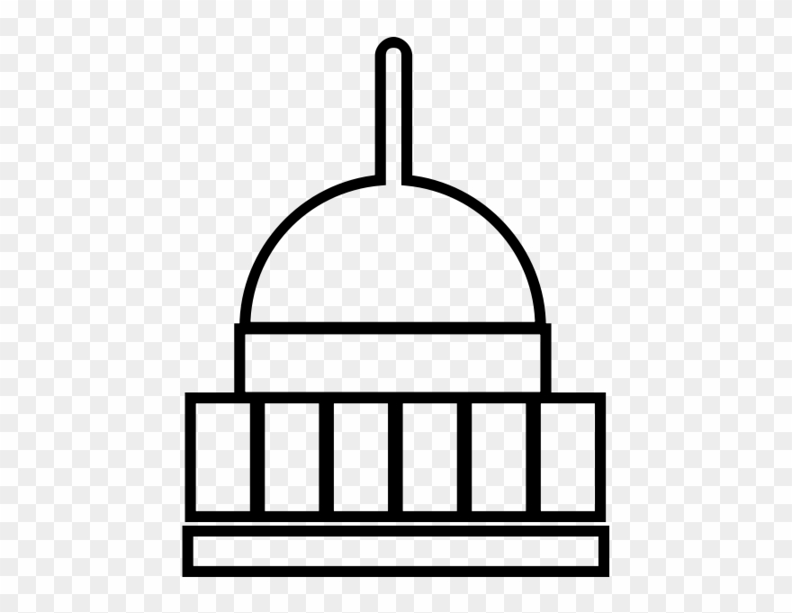 Paul's Cathedral Rubber Stamp Clipart