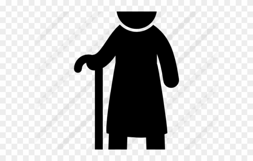 Old Man Standing Clipart - Png Download