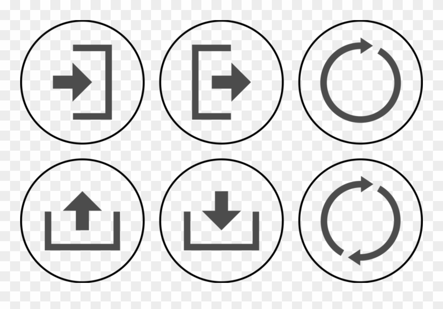Computer Icons Symbol Download User Login - Material Design Icons Logout Clipart