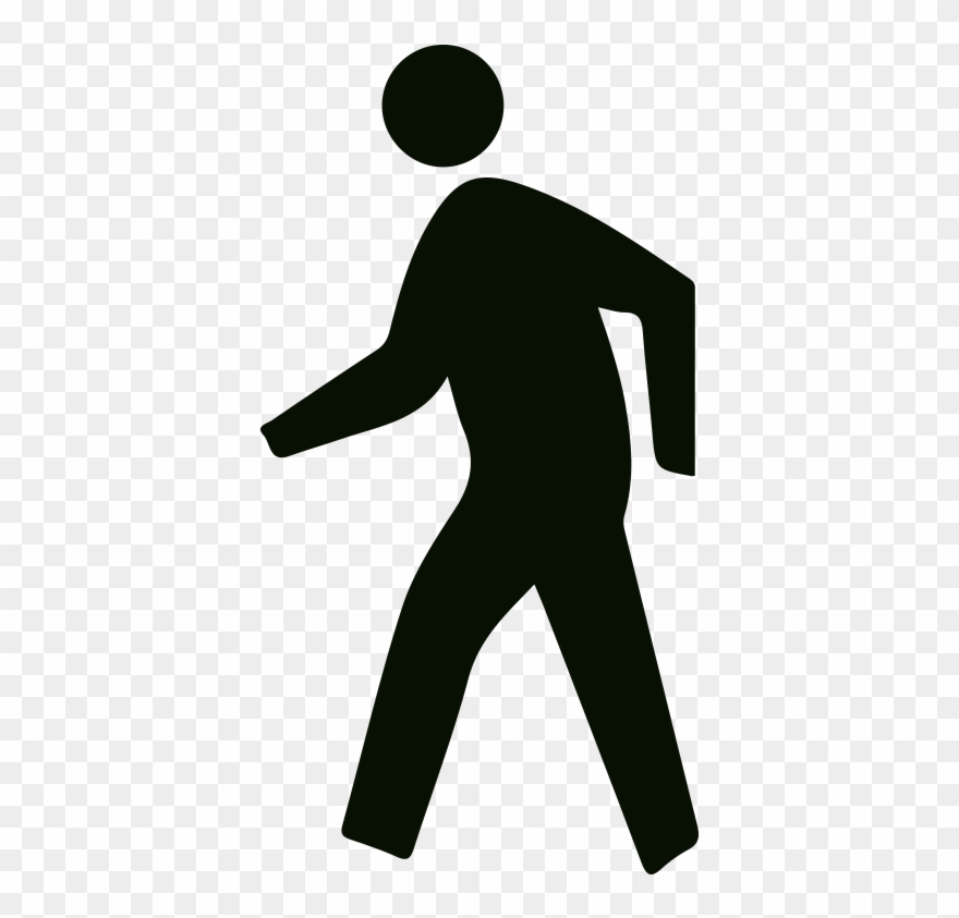S3 - Pedestrian Signs Clipart
