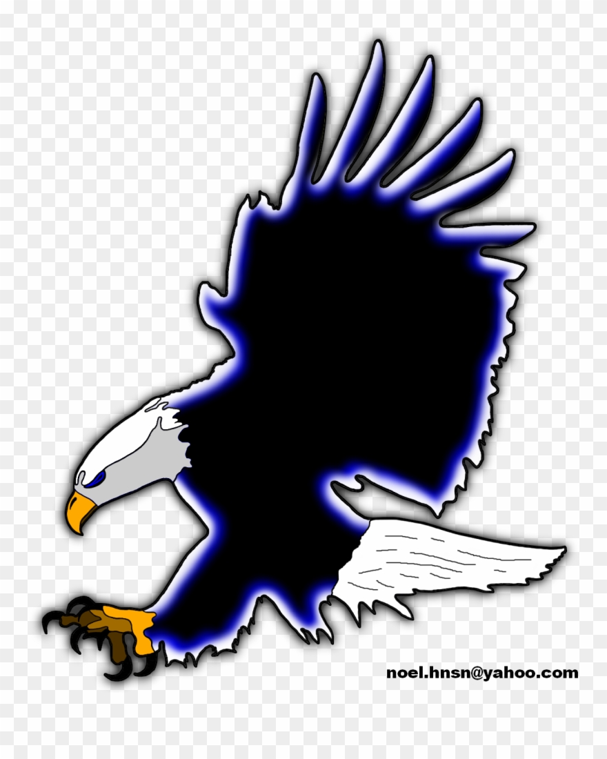 Bald Eagle Graphic Design Art Logo Drawing Rights - Graphic Design Clipart