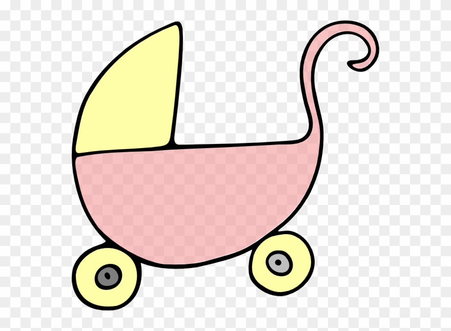 รถ เข็น เด็ก การ์ตูน Clipart