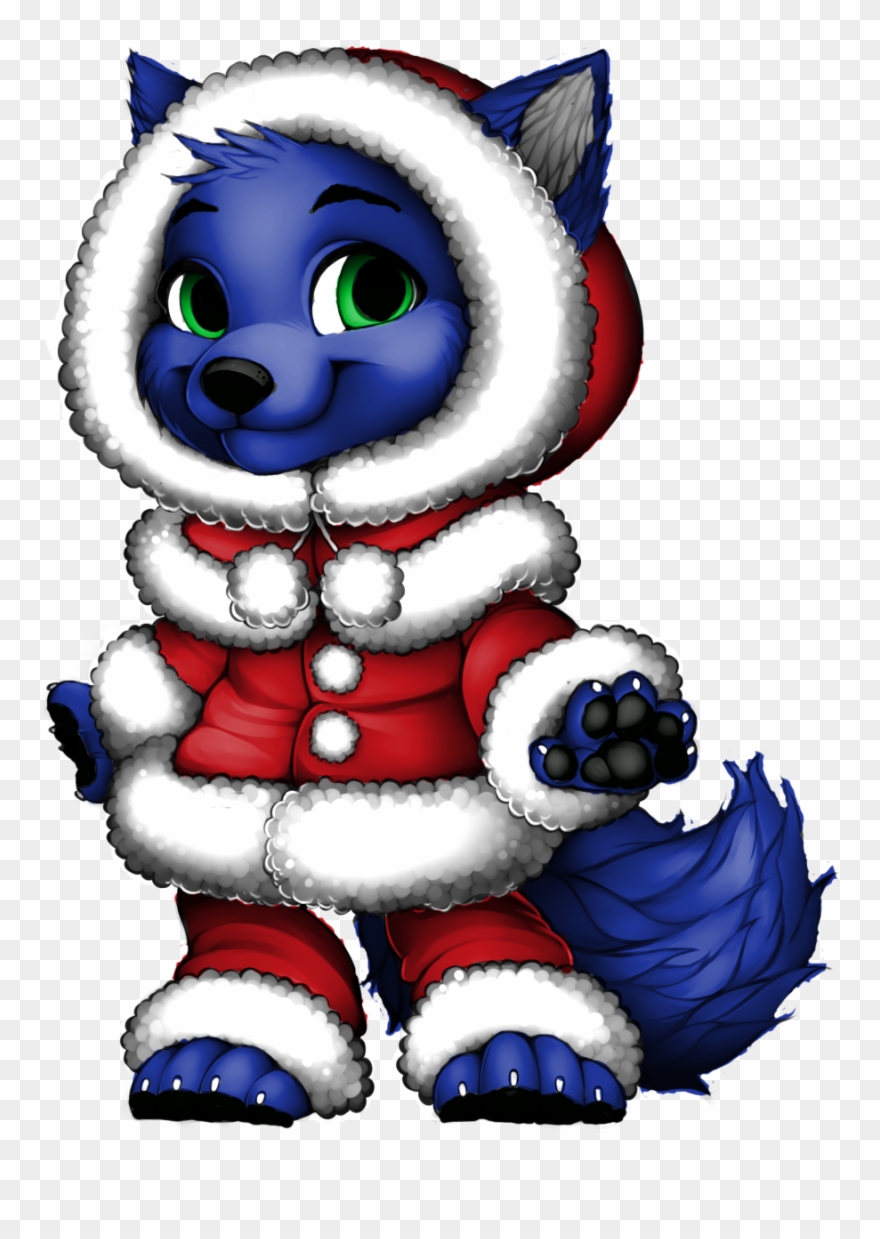 Furvilla Winter Coat - Cartoon Clipart