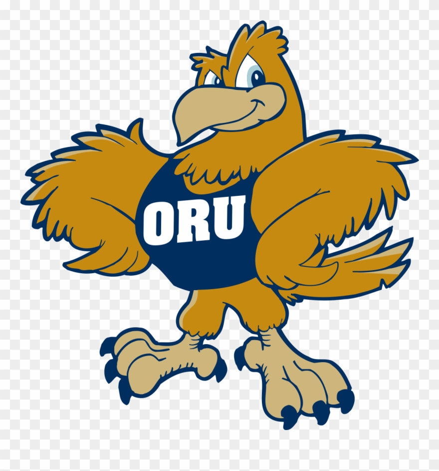 Golden Eagle Clipart Eagles Basketball - Oral Roberts Athletics Logo - Png Download