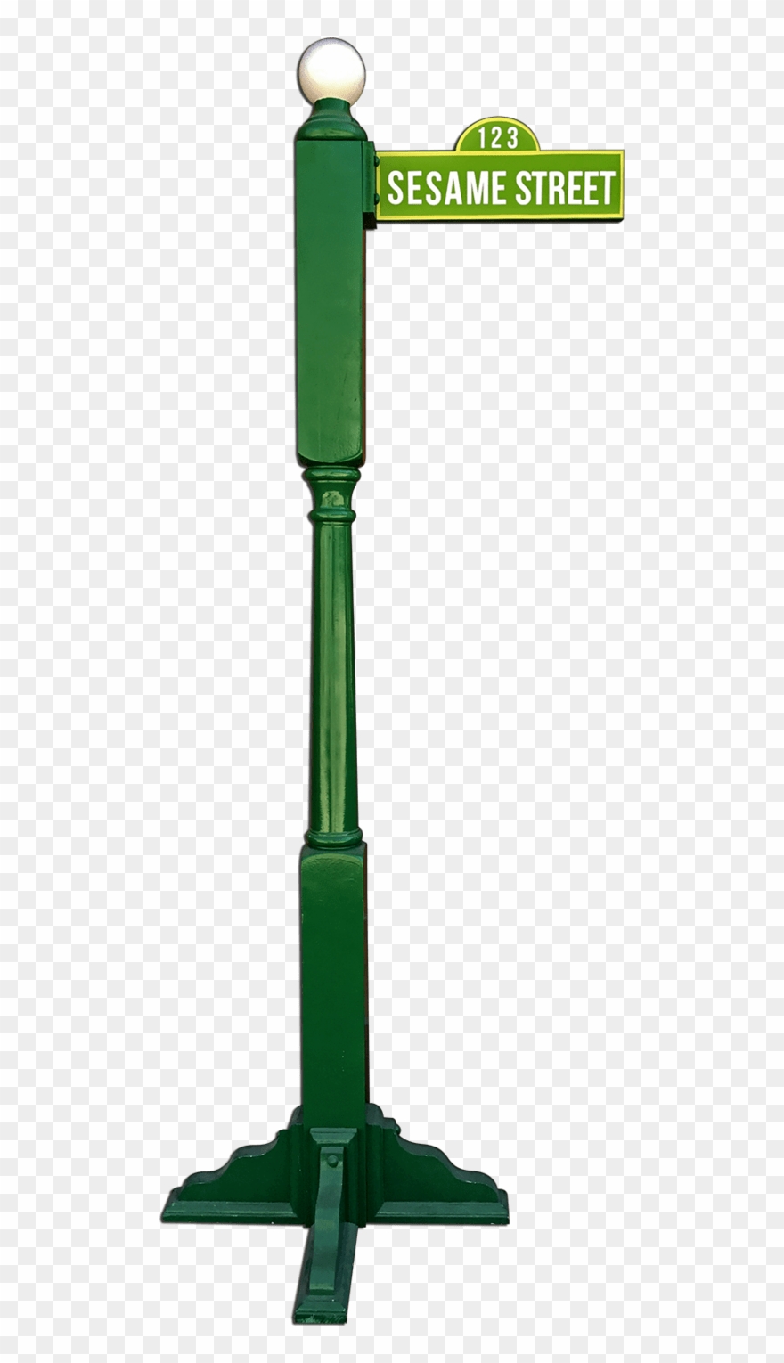 Medium Sesame Street Sign - Sesame Street Street Light Clipart