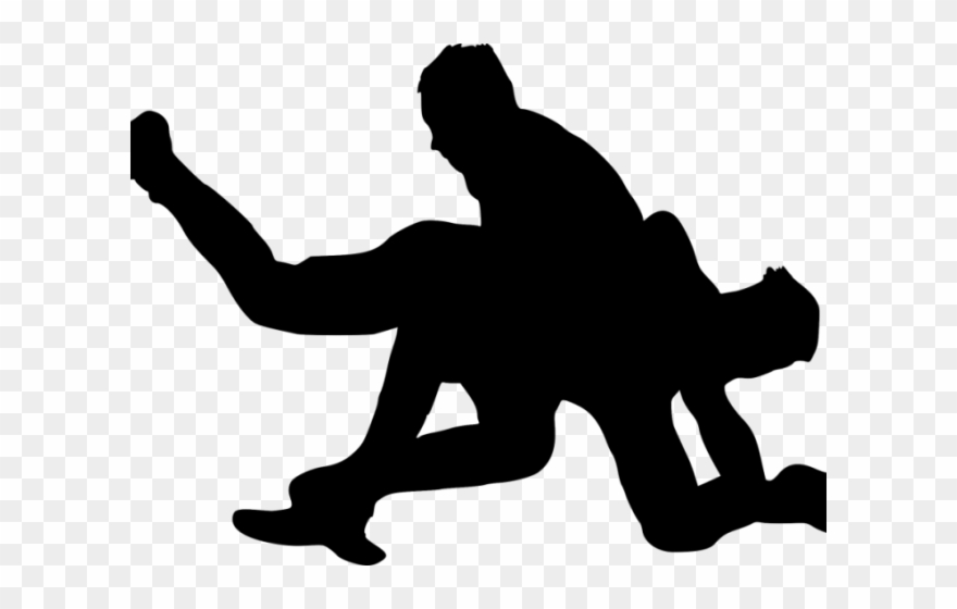 Wrestling Clipart Transparent Background - Transparent Background Wrestling Clipart - Png Download