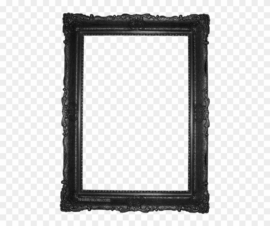 Shabbyblogsclassicframe Vintage Frames, Frame Clipart, - Empty Picture Frame - Png Download
