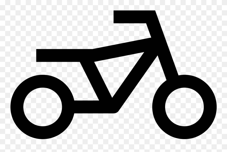 The Icon Is A Motorcycle - Motorcycle Clipart
