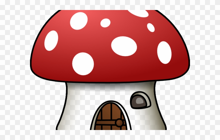 Mushroom Home Cliparts - Mushroom House Clipart - Png Download