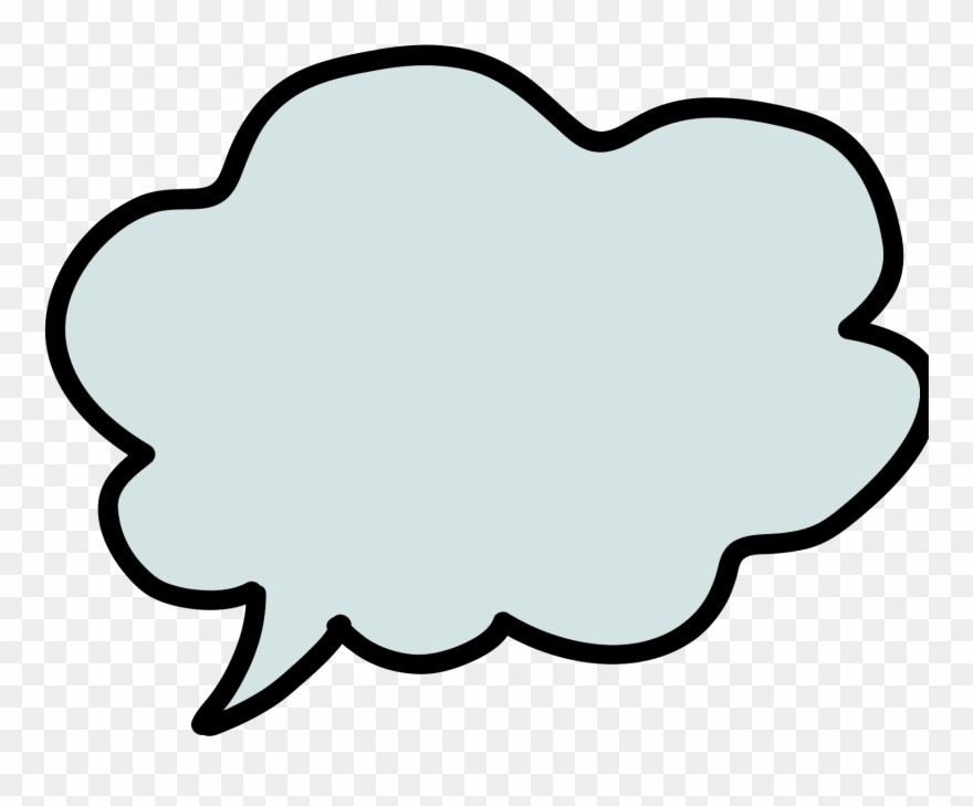 Thinking Bubble Icon - Bulle De Pensée Png Clipart