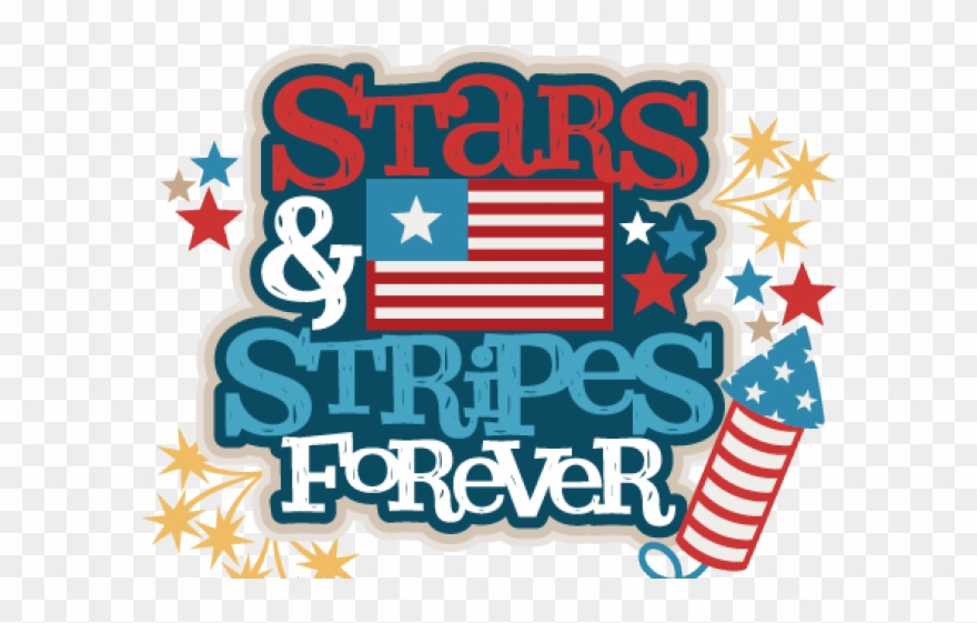 Independence Day Clipart Stars And Stripes - Png Download