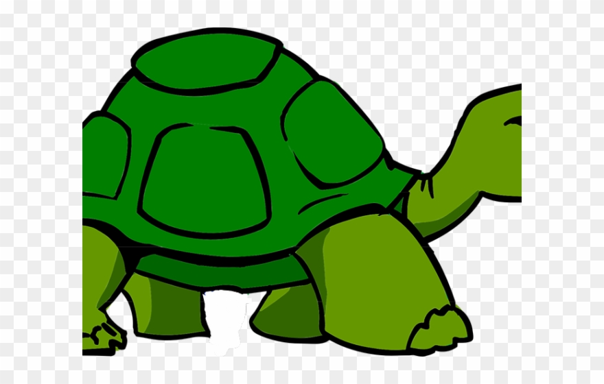 Slow Clipart Near - Turtle Animated - Png Download
