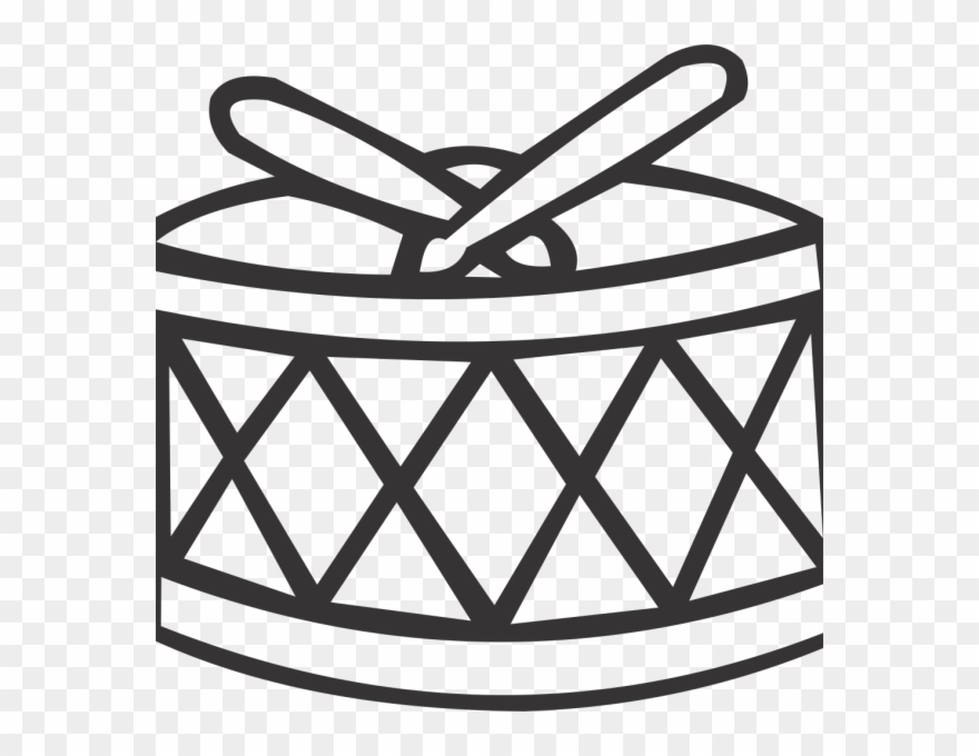 Snare Drum - Drawing Clipart