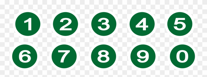 It Took The 94 Year Old Woman Sixty Days To Sort Through - Numbers In Circles Png Clipart