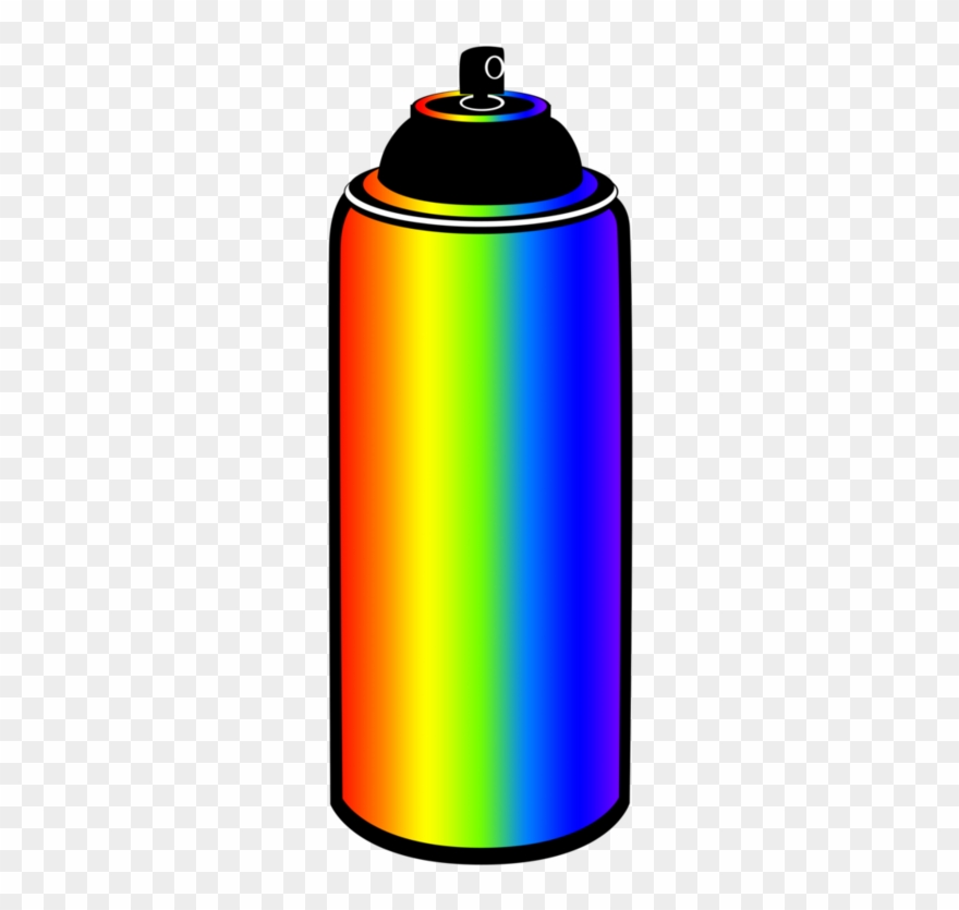 Free Icons Png - Transparent Spray Paint Can Clipart