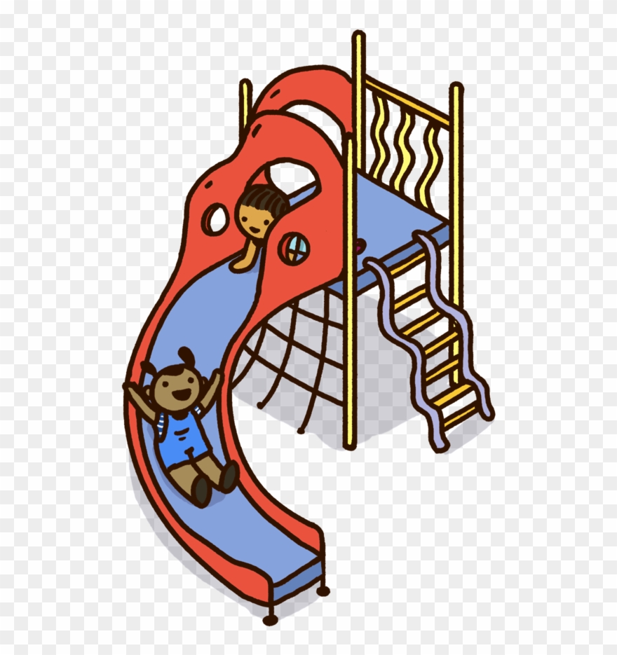 Slide Child - Child Clipart