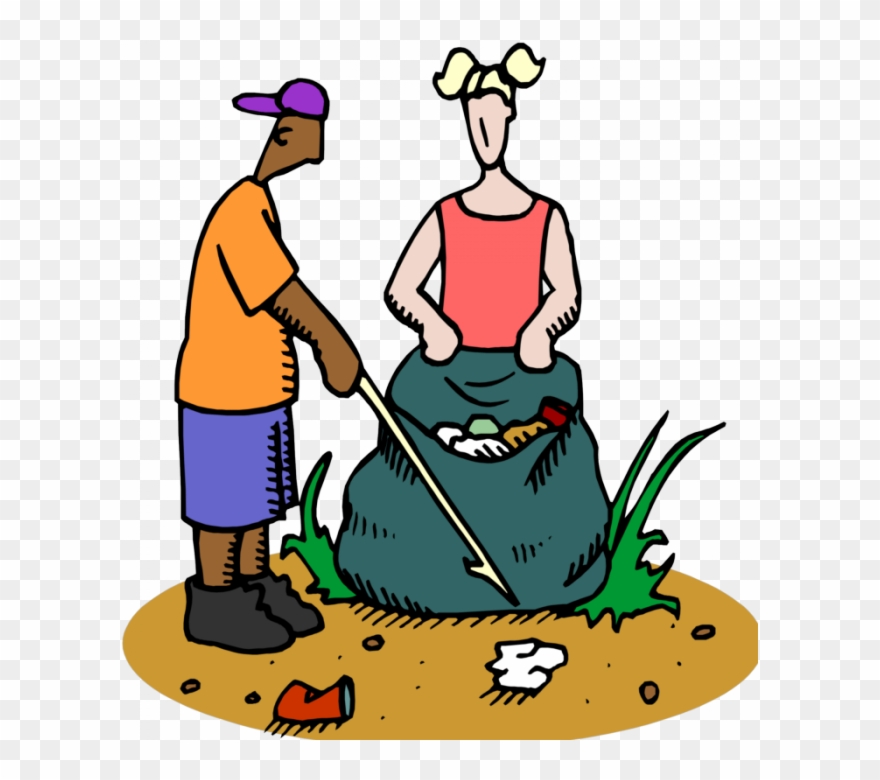 Community Service Project-trash Pick Up - Keep Your School Clean Clipart