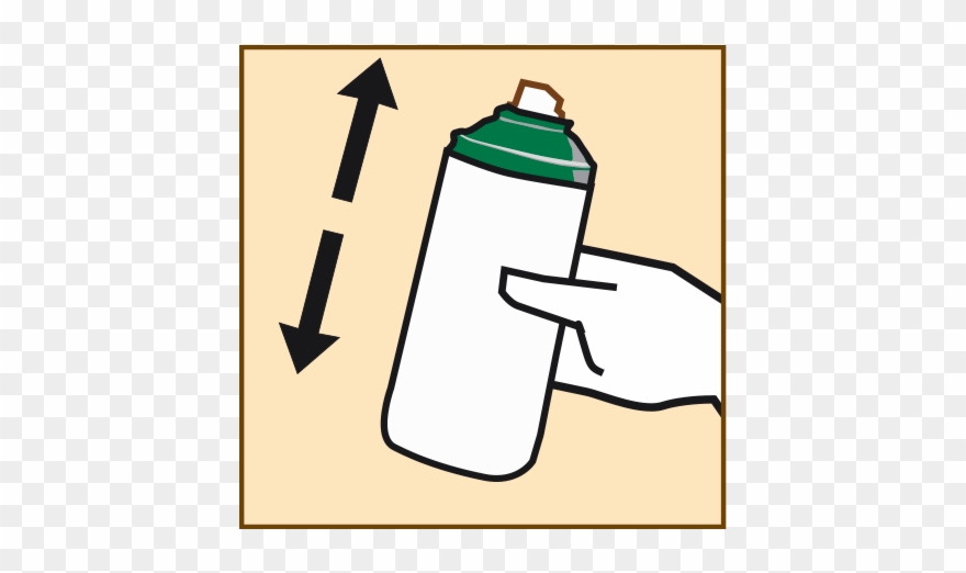 Shake The Aerosal Can Very Well For Approx Clipart