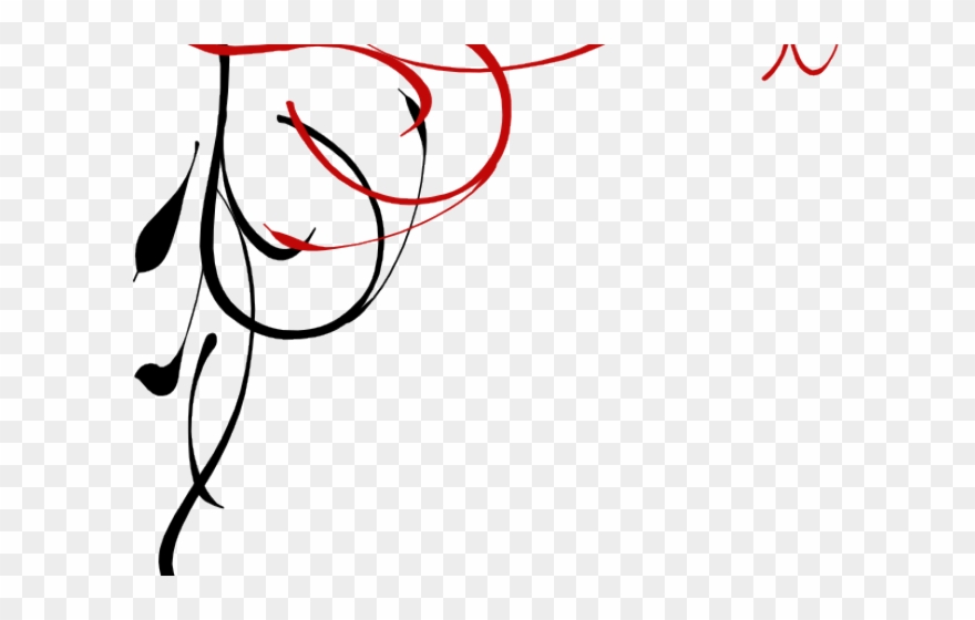 Decorative Border Clipart Half - Word Page Border Design - Png Download