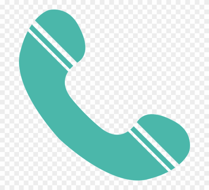 Carol Jones - Teal Phone Symbol Clipart