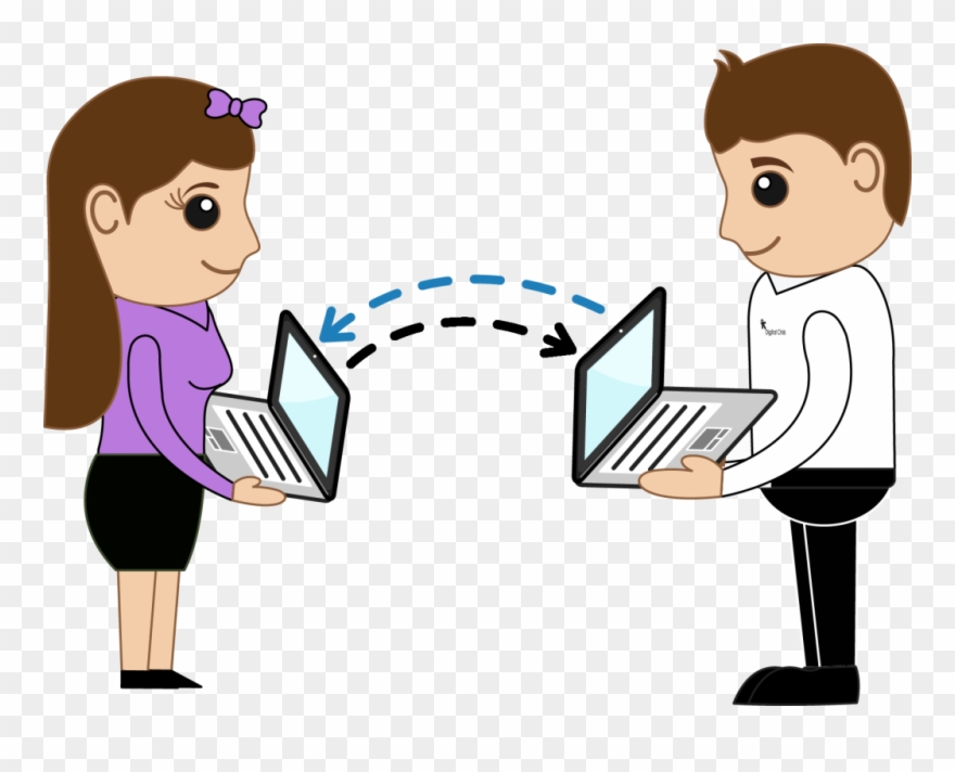 Remote Help - Data Transmission Clipart