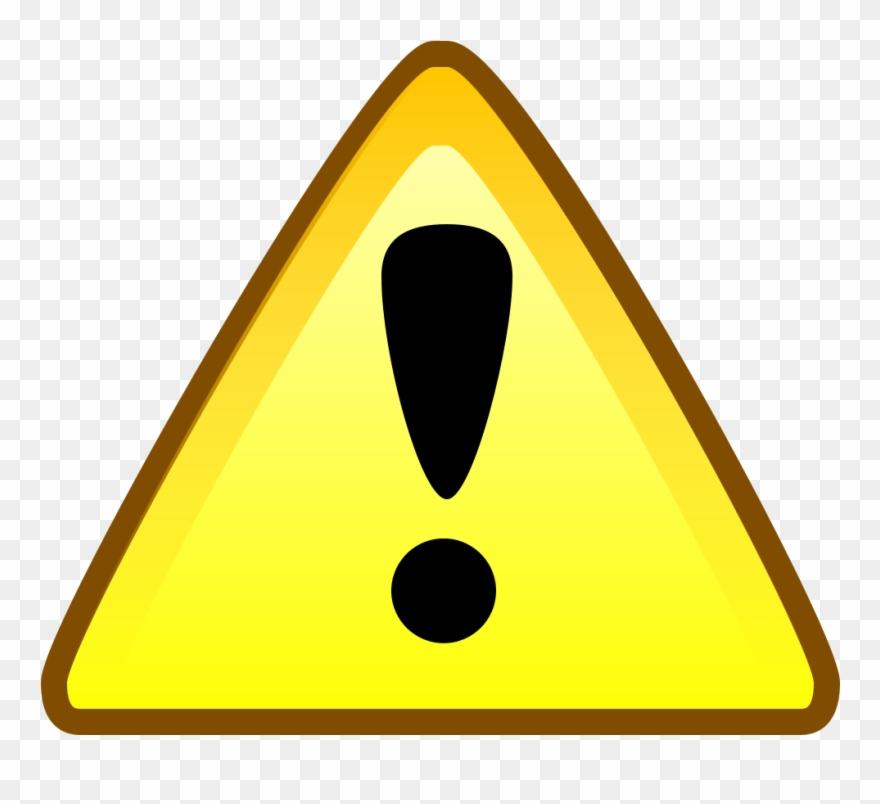 File - Crystal Important - Svg - Caution Check Clipart