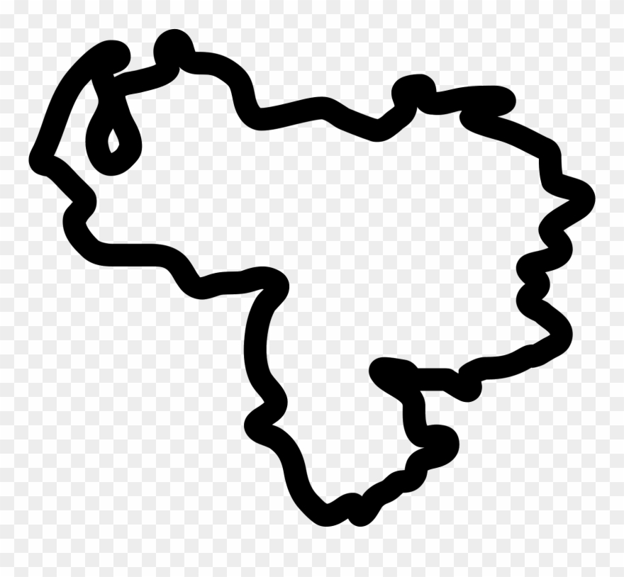 Facebook Thumbs Up Venezuela Png Clip Free - Venezuela Map Icon Png Transparent Png