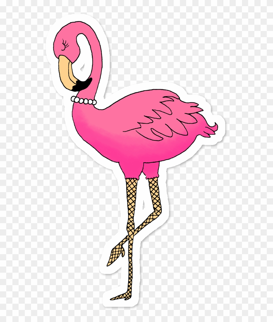 Go To Image - Caneca De Acrilico Do Flamingo Clipart