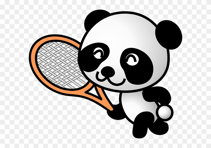 Go To Image - Oso Panda Dibujo Animado Y Tiernos Clipart