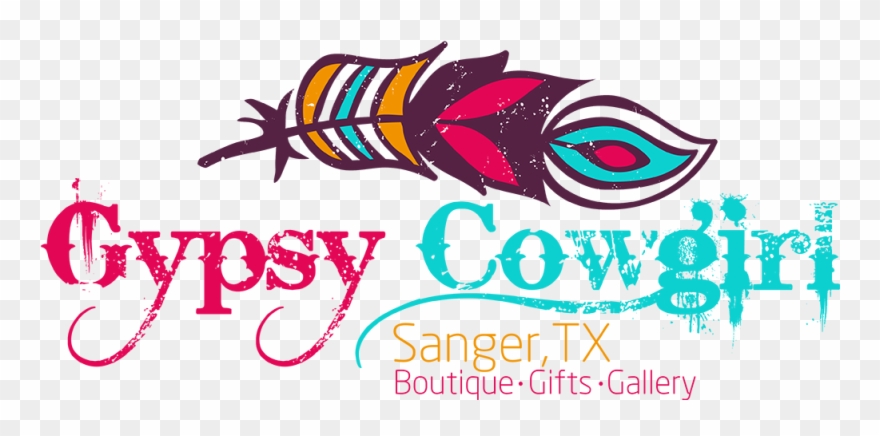 The Gypsy Cowgirl Boutique Gift Shop In Sanger, Tx - Cowgirls Rock Rectangle Sticker Clipart