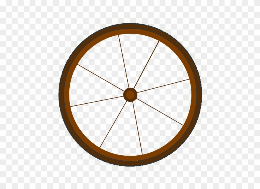 Banner Transparent Stock Wheel Clip Art At Clker Com - Bicycle - Png Download