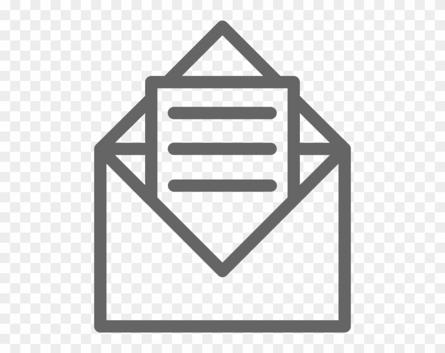 Email-2935508 1280 - Black And White Cabin Clipart - Png Download