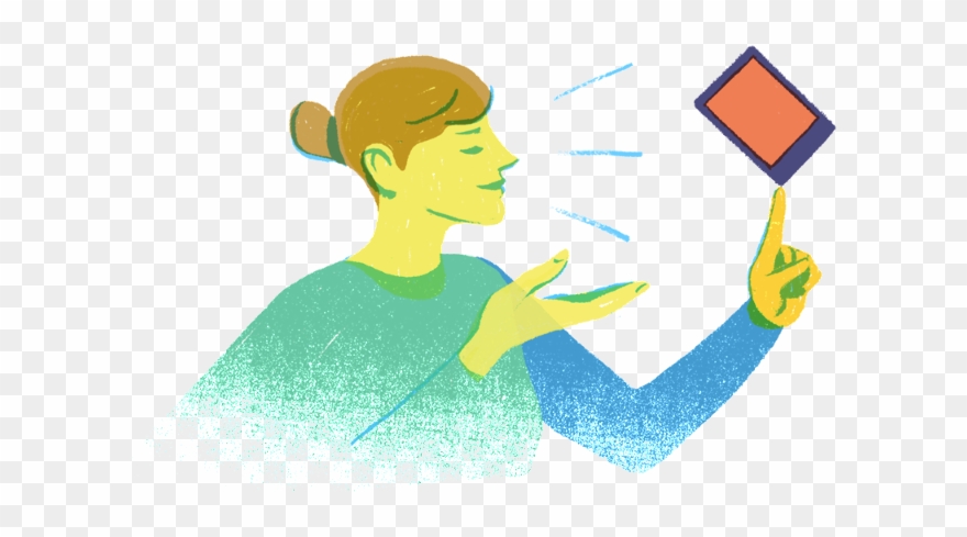 The Future Of Voting - Illustration Clipart